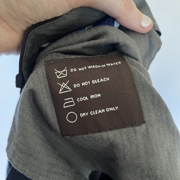 Tom James Mens Black Dress Pants Size 34 business casual formal trousers - Picture 8 of 8